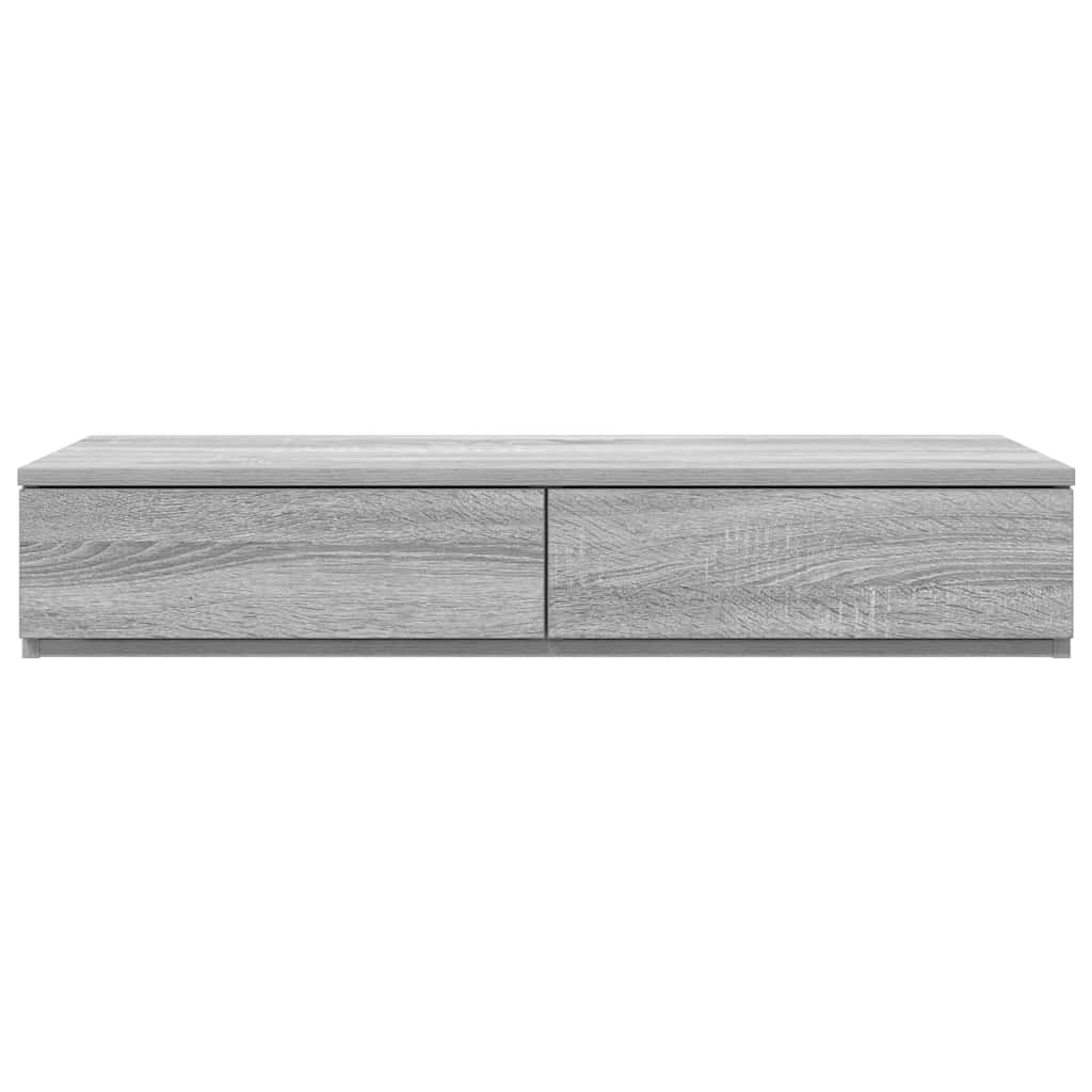 Ladice za krevet s ladicama Siva Sonoma 75 x 36,5 x 16,5 cm