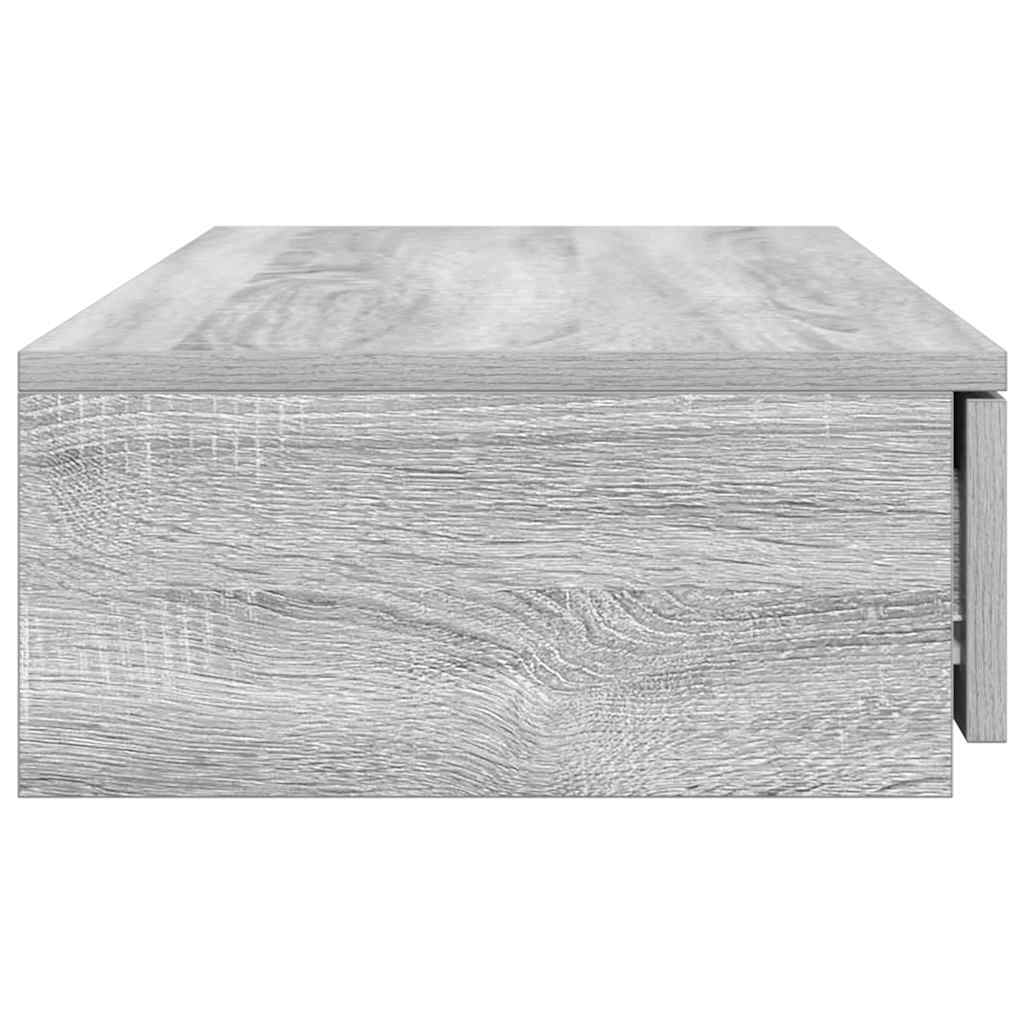 Ladice za krevet s ladicama Siva Sonoma 75 x 36,5 x 16,5 cm