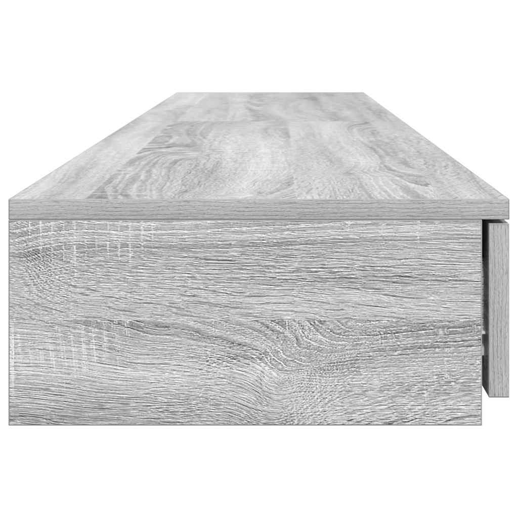 Ladice za krevet s ladicama Siva Sonoma 180 x 36,5 x 16,5 cm