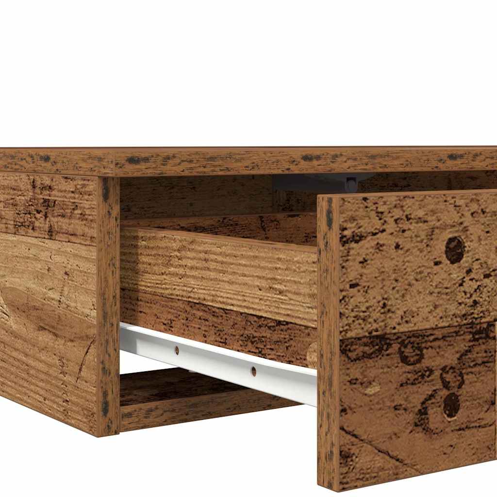 Ladice za krevet s ladicama Staro drvo 180 x 36,5 x 16,5 cm
