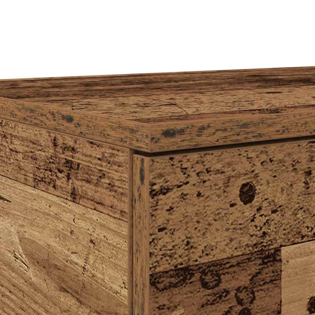 Ladice za krevet s ladicama Staro drvo 180 x 36,5 x 16,5 cm
