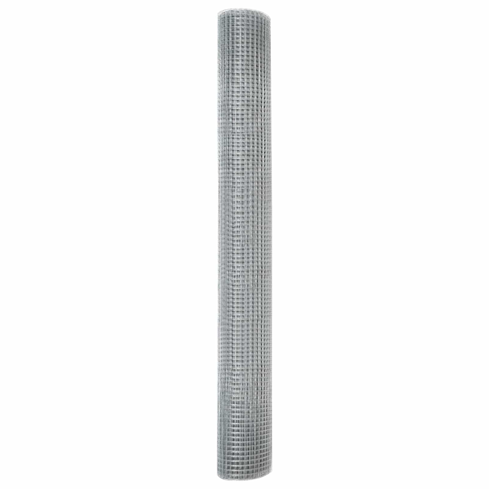 Zavarena žičana ograda 1000 x 140 cm Srebrno