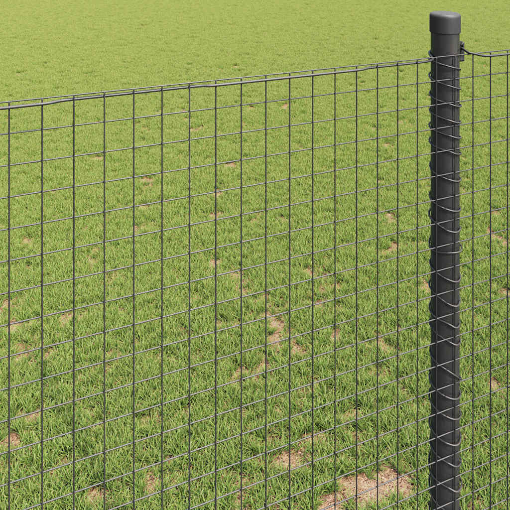 Zavarena žičana ograda 1000 x 60 cm Siva
