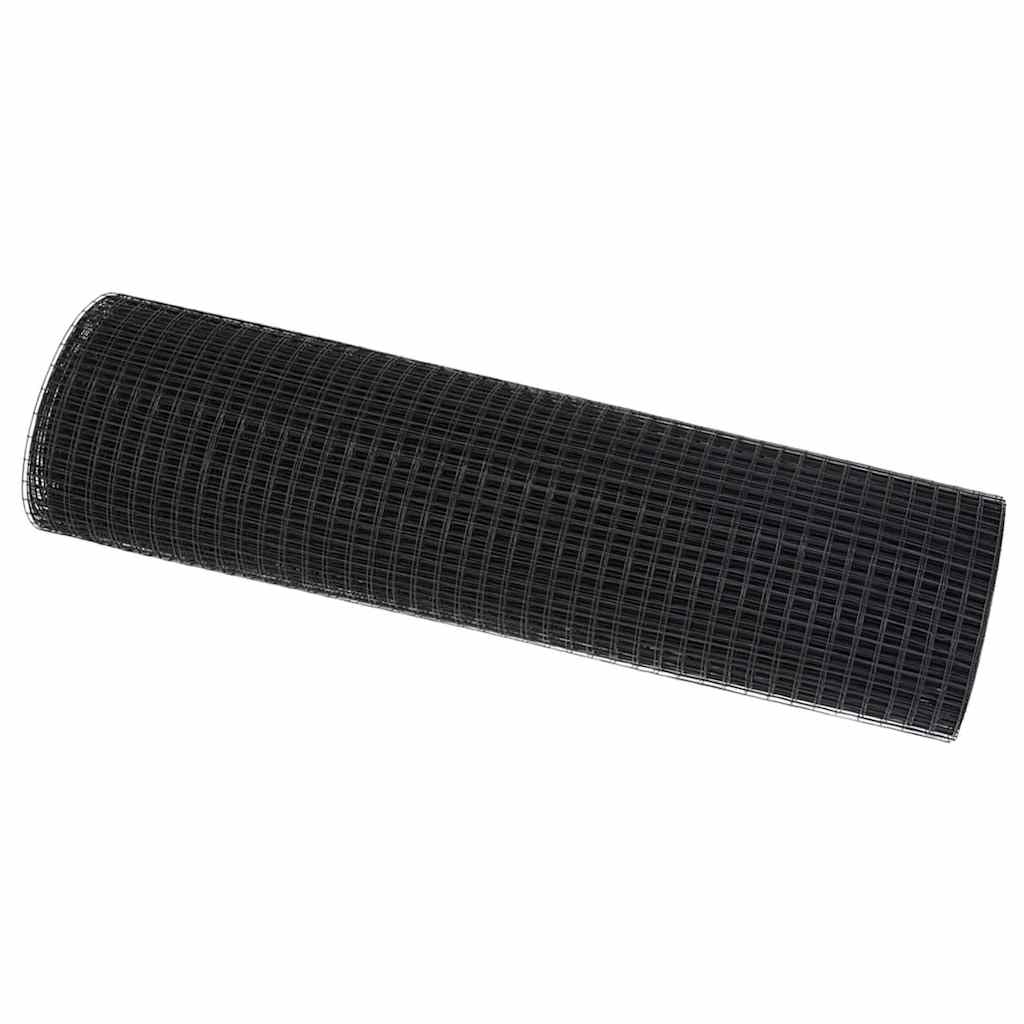 Zavarena žičana ograda 2500 x 60 cm Siva