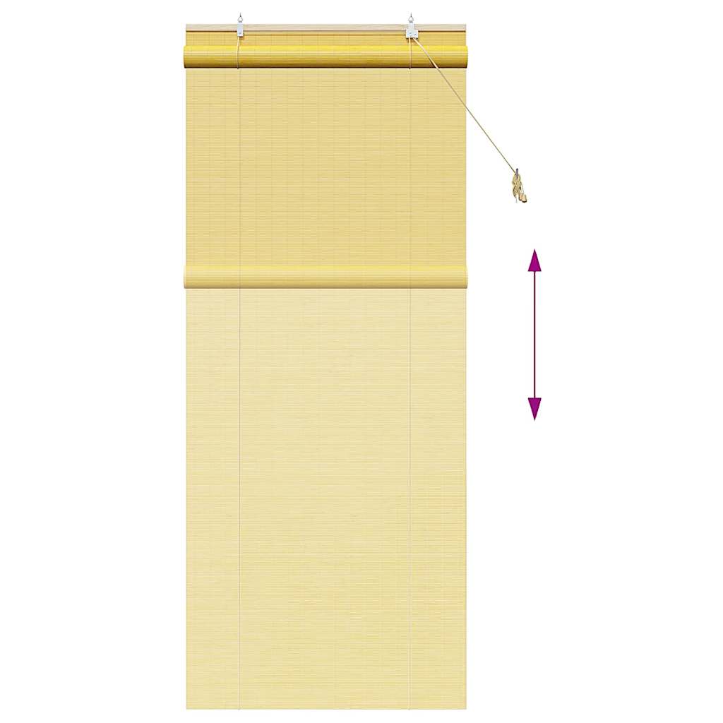 Bambus rolete Žuta 80 x 220 cm Bambus