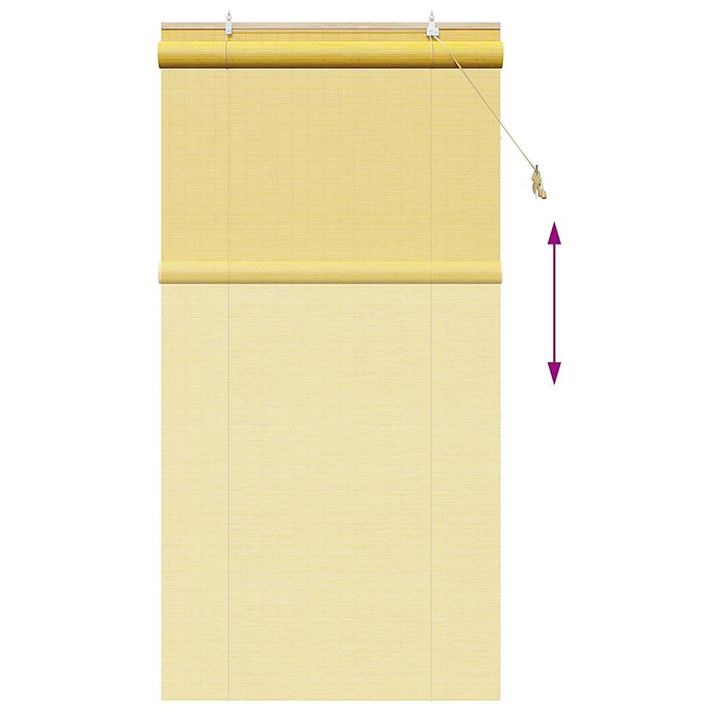 Bambus rolete Žuta 110 x 220 cm Bambus