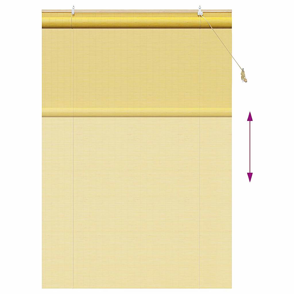 Bambus rolete Žuta 140 x 220 cm Bambus