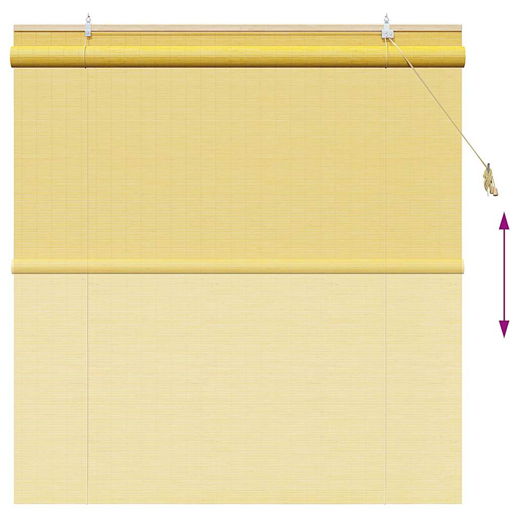 Bambus rolete Žuta 150 x 160 cm Bambus