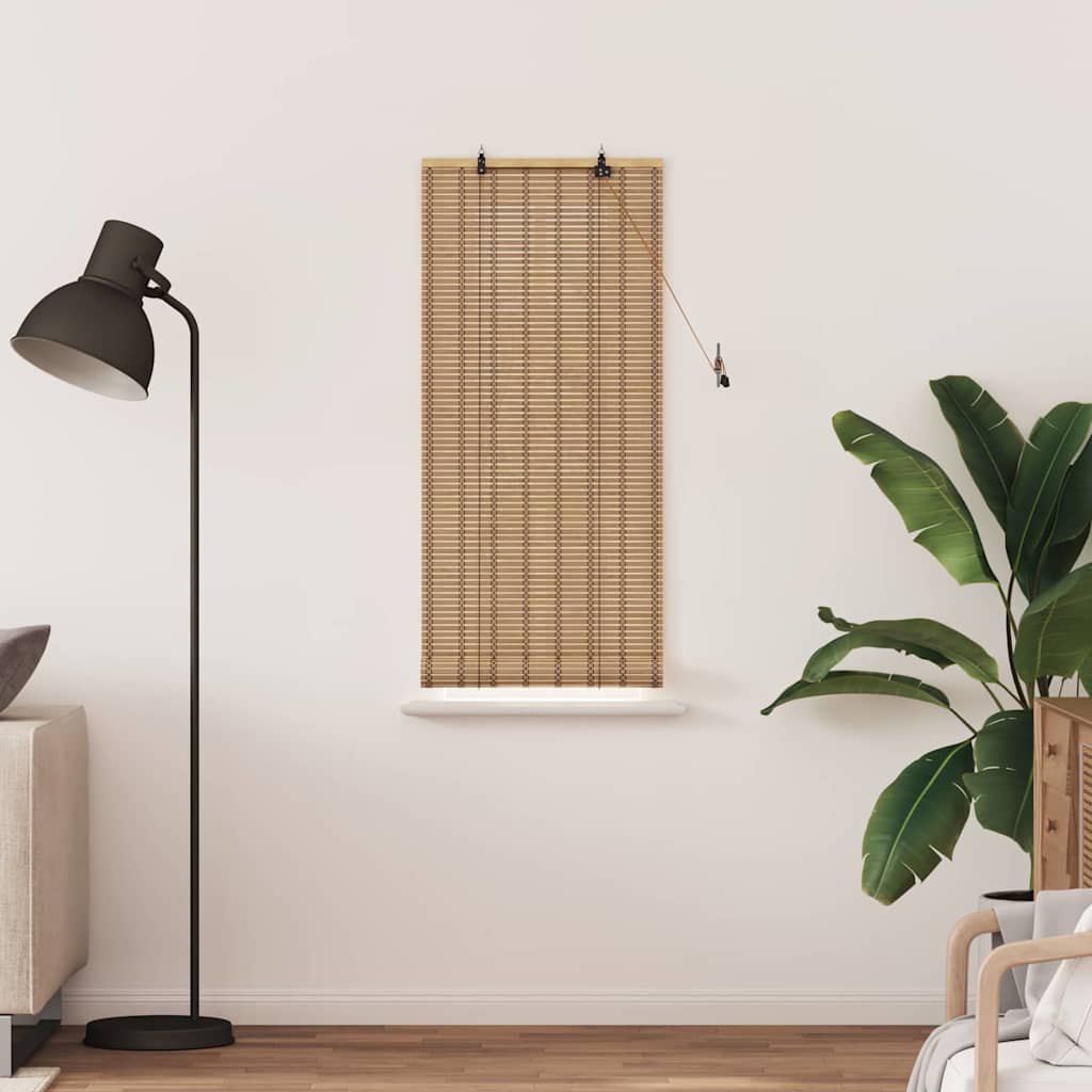 Rolo zavjesa sa zavjesama Priroda 60 x 160 cm bambus