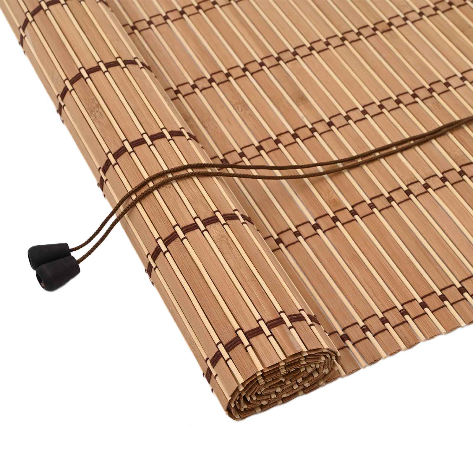 Rolo zavjesa sa zavjesama Priroda 60 x 160 cm bambus
