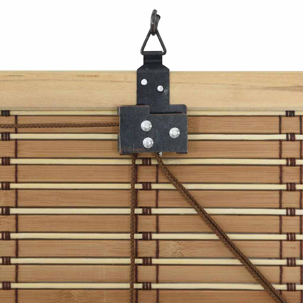 Rolo zavjesa sa zavjesama Priroda 110 x 160 cm bambus