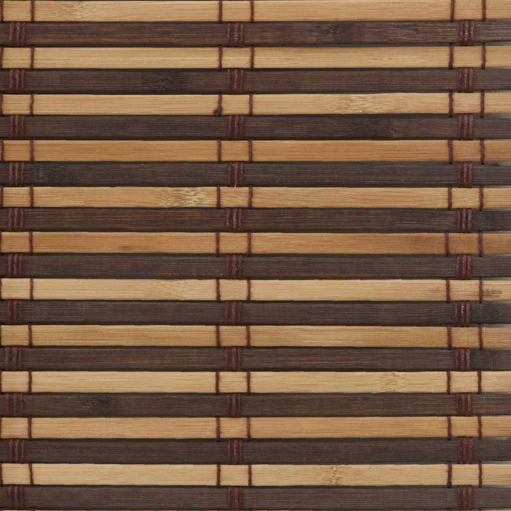 Rolo zavjesa sa zavjesama Smeđa 100 x 220 cm bambus
