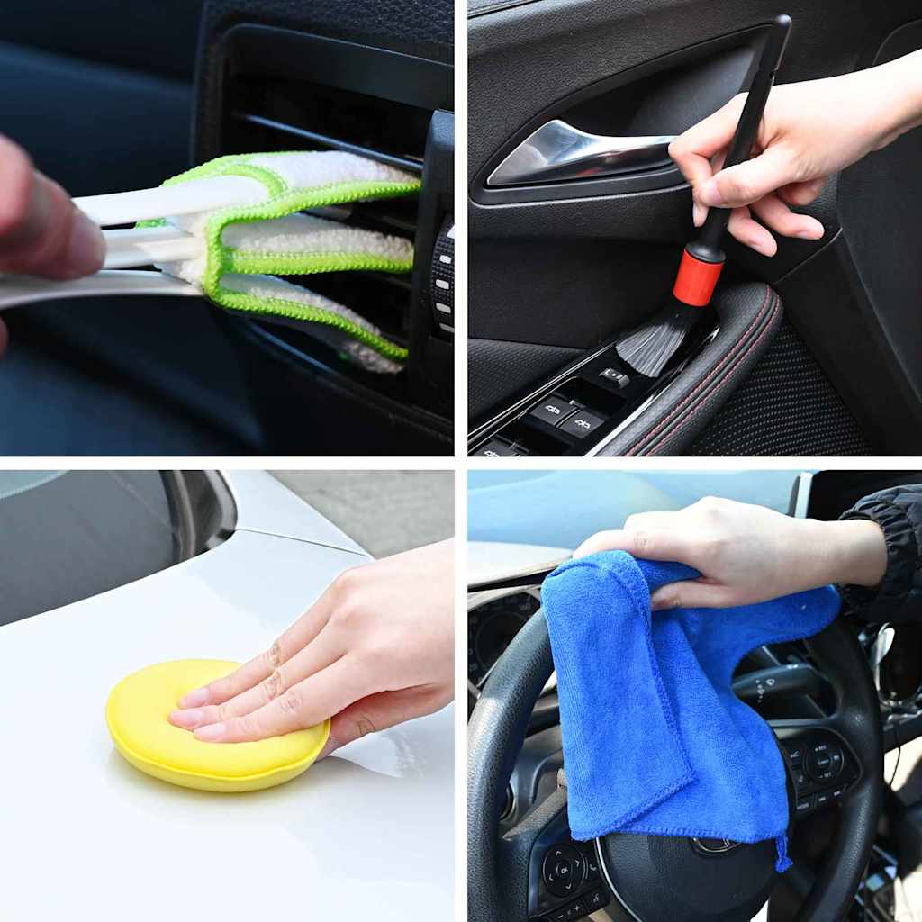 Set četki za automobil Šareni poliratan