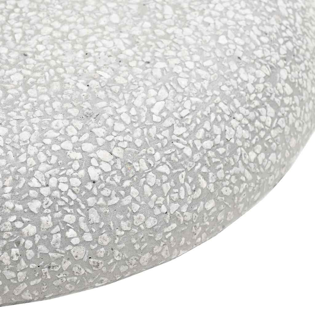 Baza za suncobran 20,9kg Svijetlo siva Beton Kružni