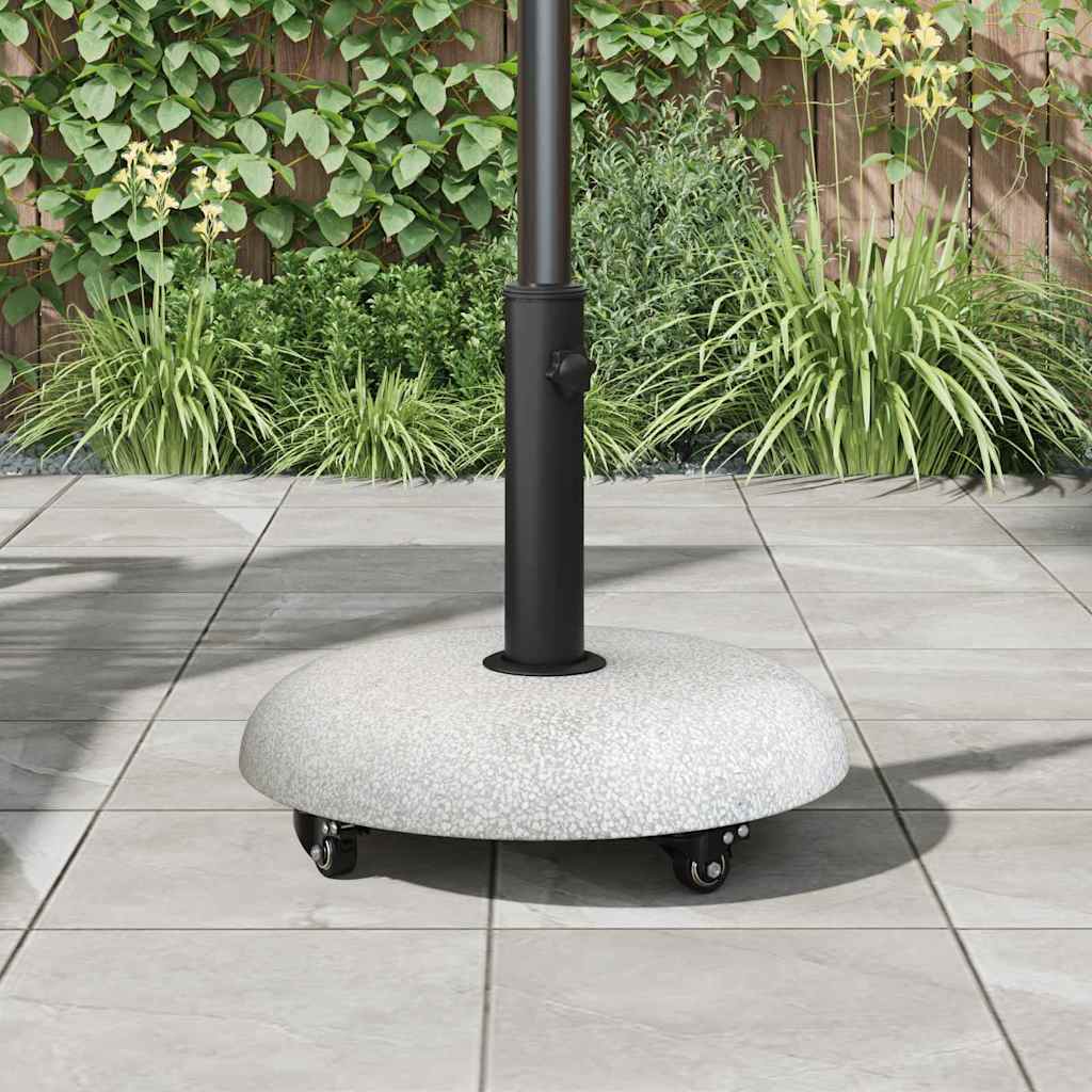 Baza za suncobran 21kg Svijetlo siva Beton Kružni