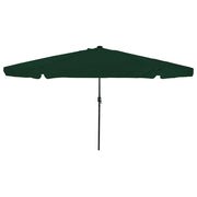 Vrtni suncobran Zelena 395 x 395 x 245 cm Poliester
