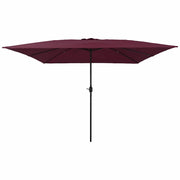 Vrtni suncobran Bordeaux Crvena 295 x 295 x 245 cm