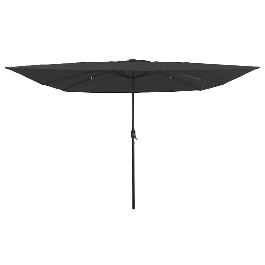 Vrtni suncobran Antracit 295 x 295 x 245 cm Poliester i čelik