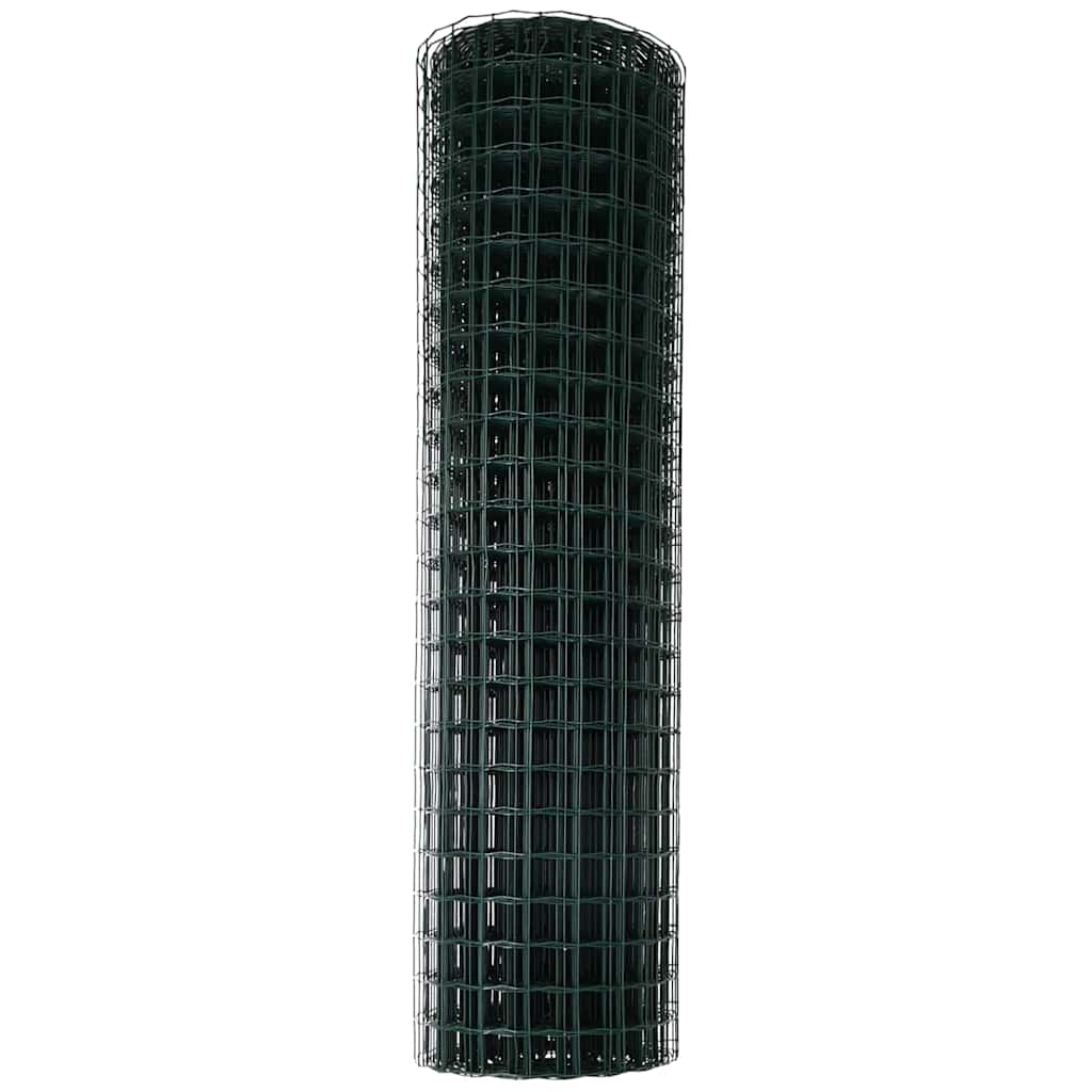 Euro ograda Zelena 1,2 x 10 m Željezo prekriveno PVC-om