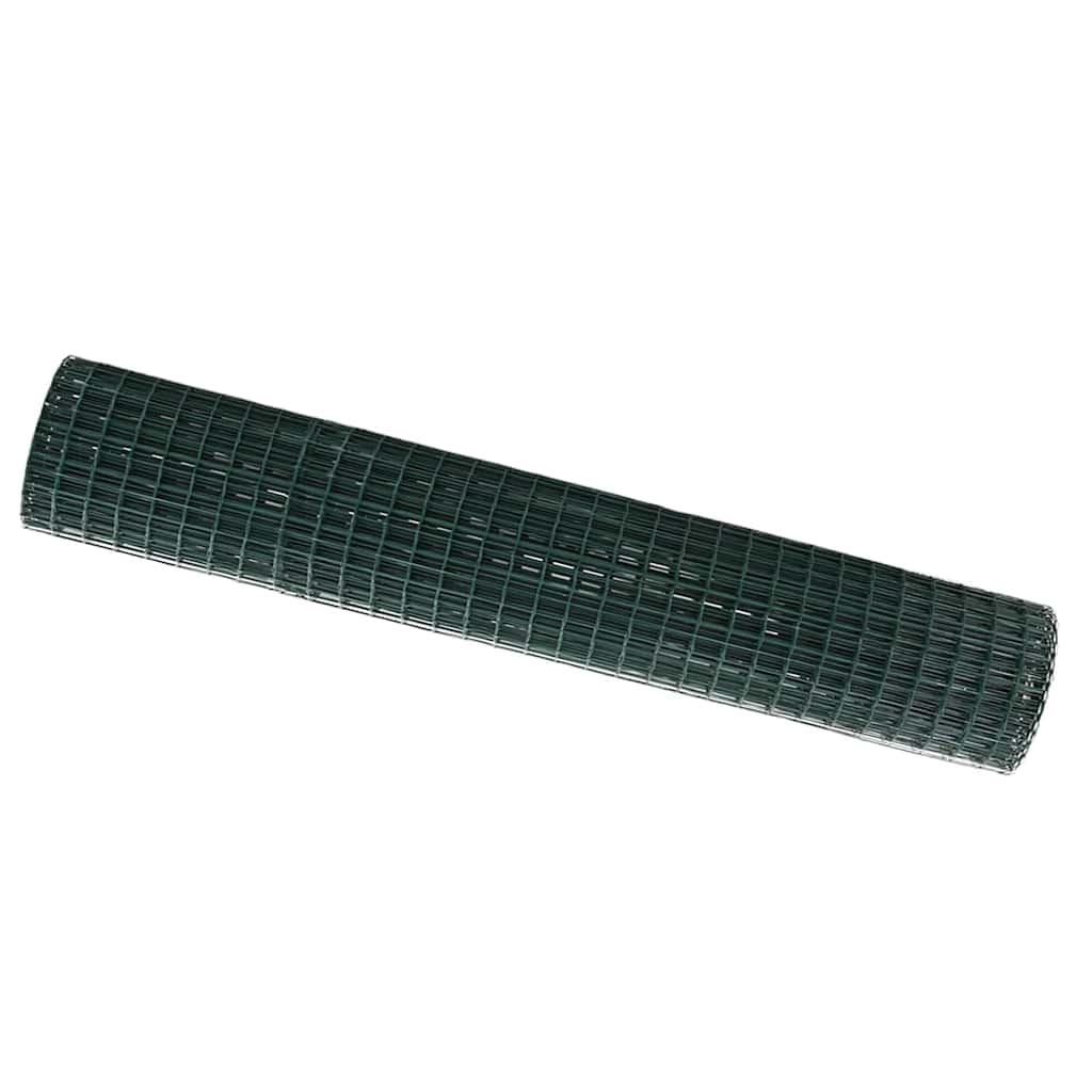 Euro ograda Zelena 1,5 x 10 m Željezo prekriveno PVC-om