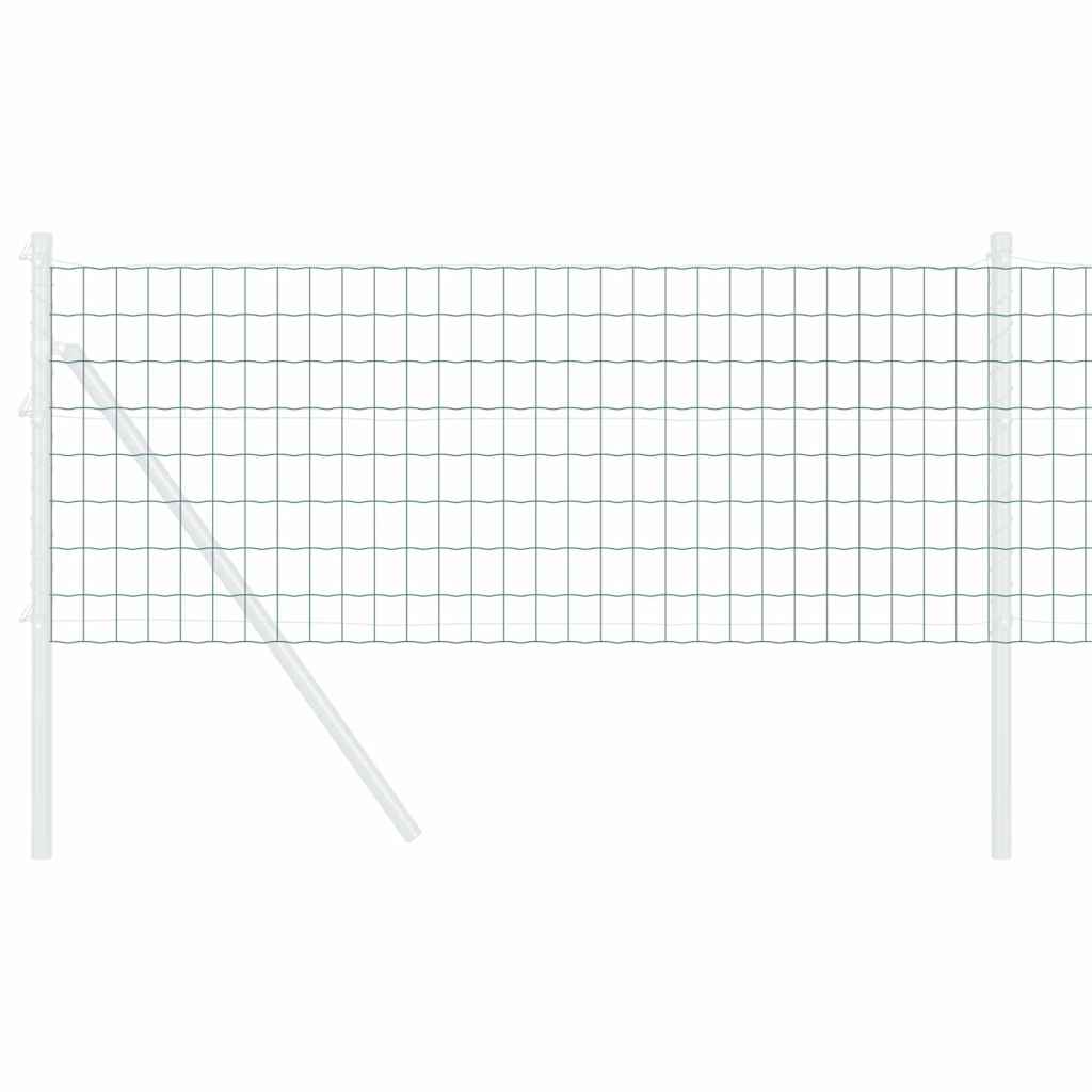 Euro ograda Zelena 0,8 x 25 m Željezo prekriveno PVC-om