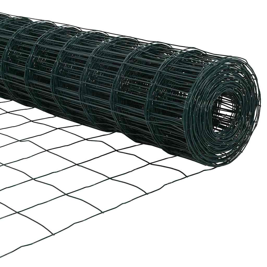 Euro ograda Zelena 0,6 x 50 m Željezo prekriveno PVC-om