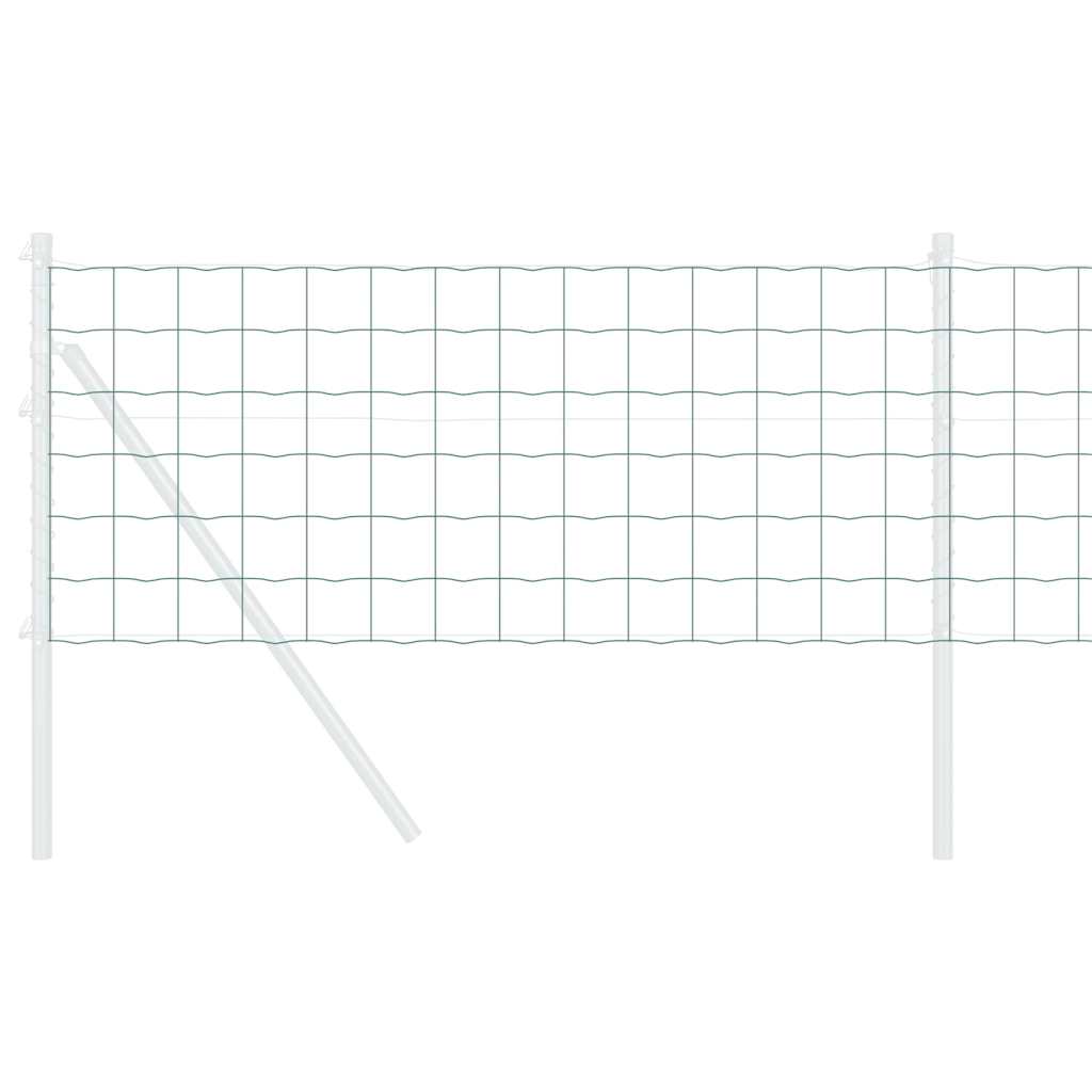 Euro ograda Zelena 0,6 x 50 m Željezo prekriveno PVC-om