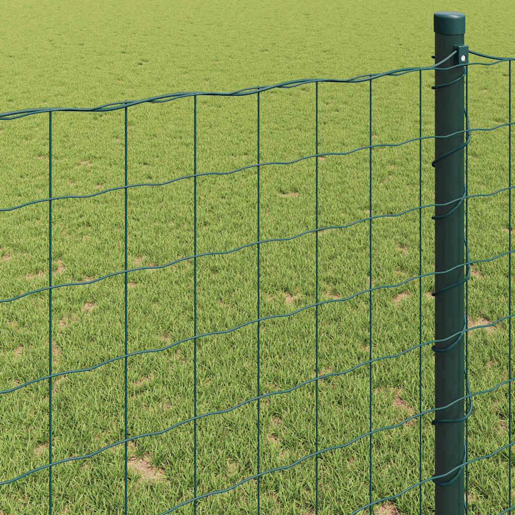 Euro ograda Zelena 0,6 x 25 m Željezo prekriveno PVC-om