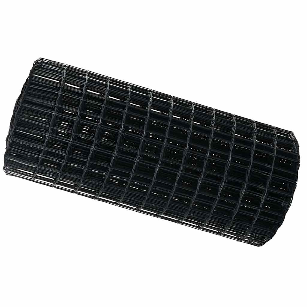 Euro ograda Siva 0,8 x 25 m Željezo prekriveno PVC-om