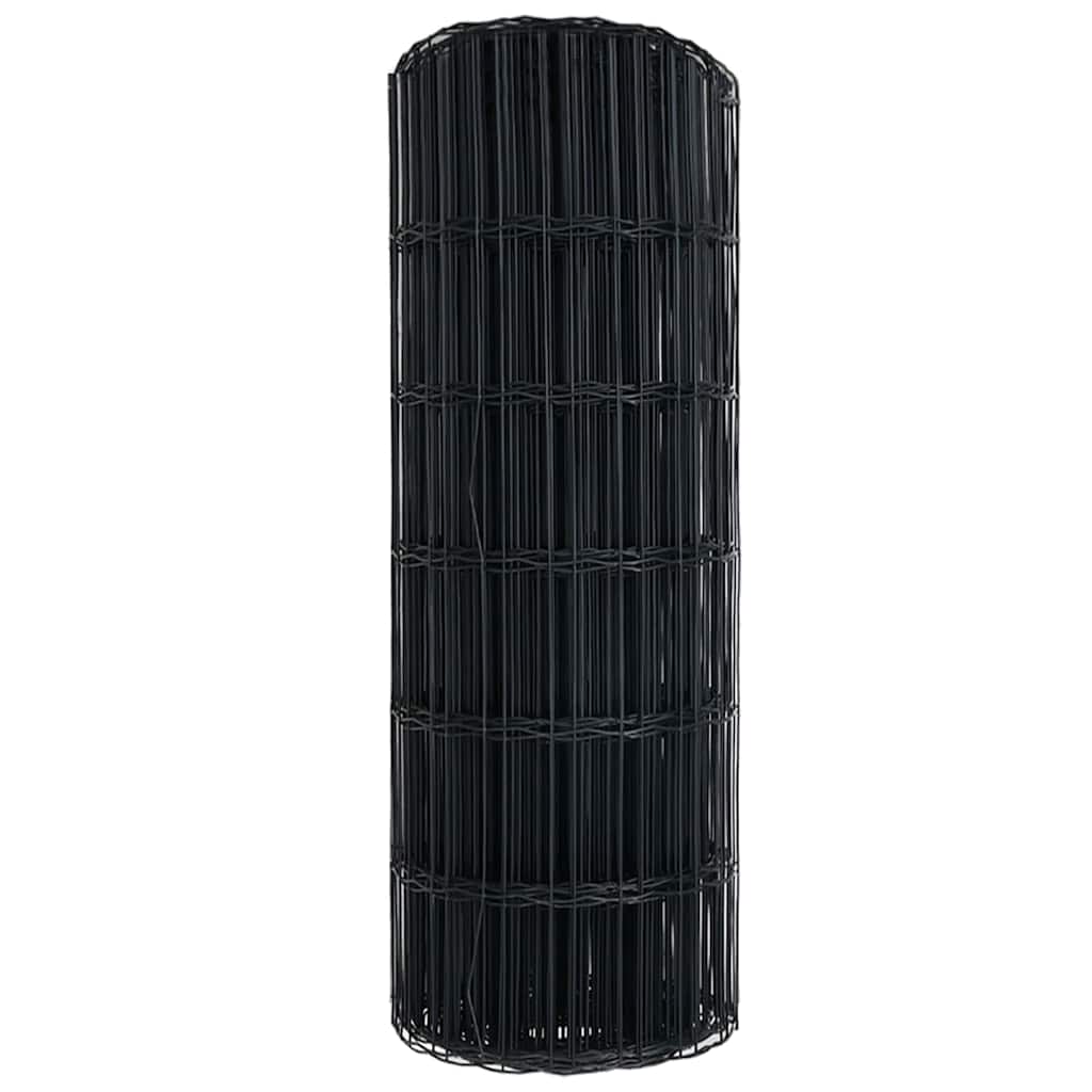 Euro ograda Siva 0,4 x 25 m Željezo prekriveno PVC-om