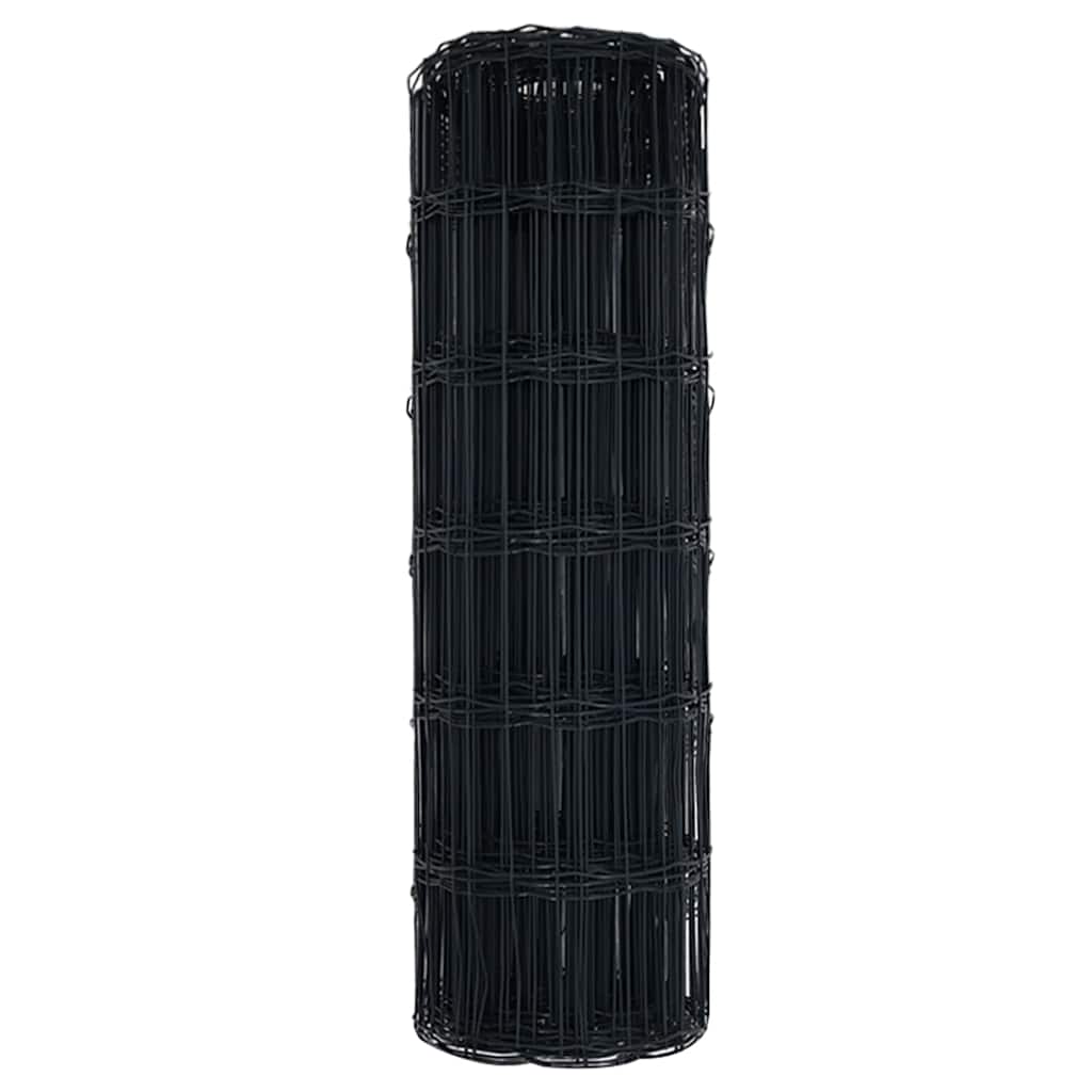 Euro ograda Siva 0,6 x 50 m Željezo prekriveno PVC-om