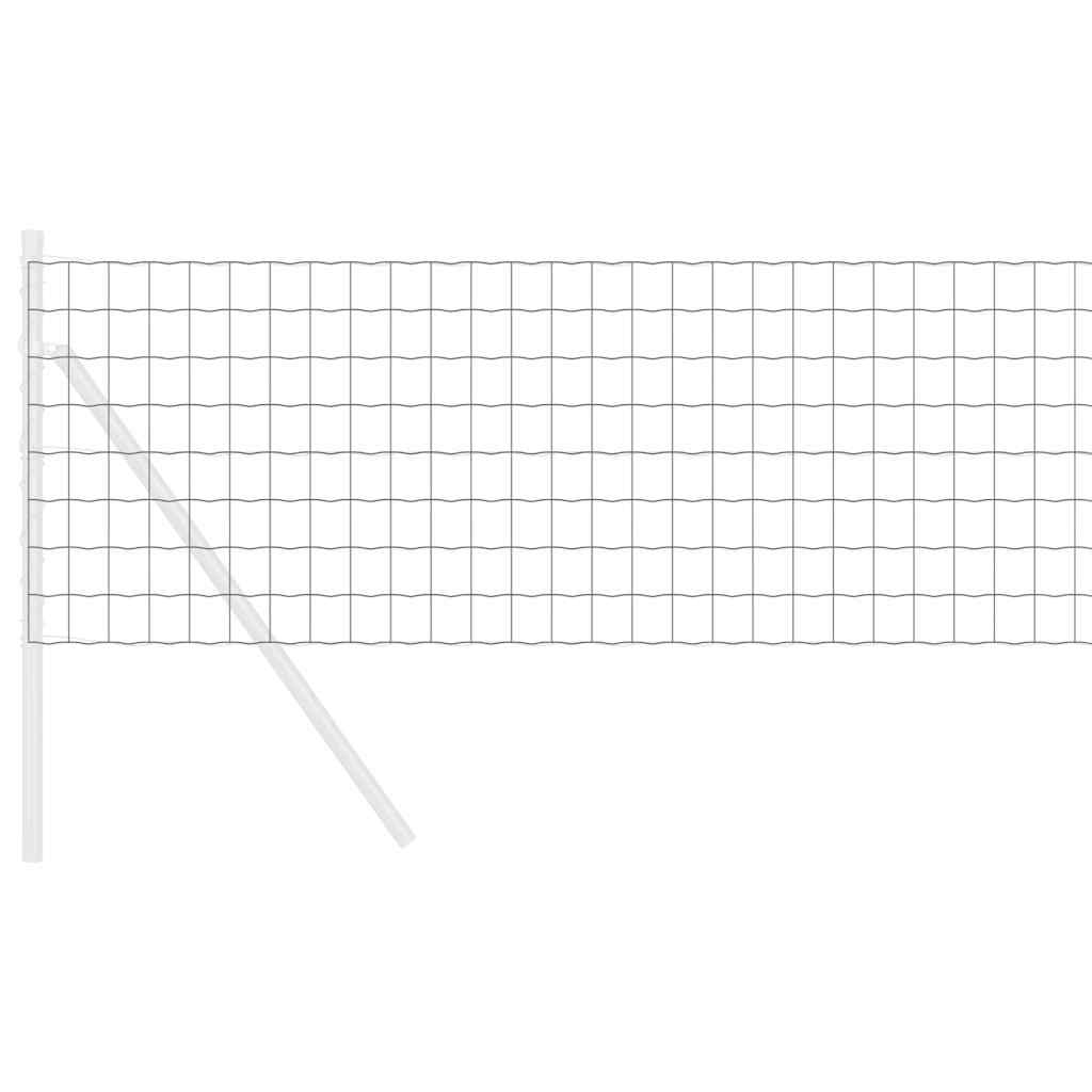 Euro ograda Siva 0.6 x 25 m Željezo prekriveno PVC-om