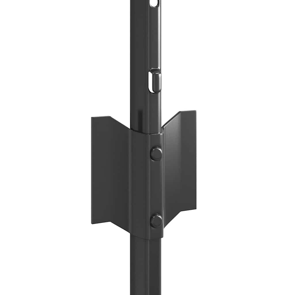 Stup za ogradu 22 pcs Siva 100 cm Čelik