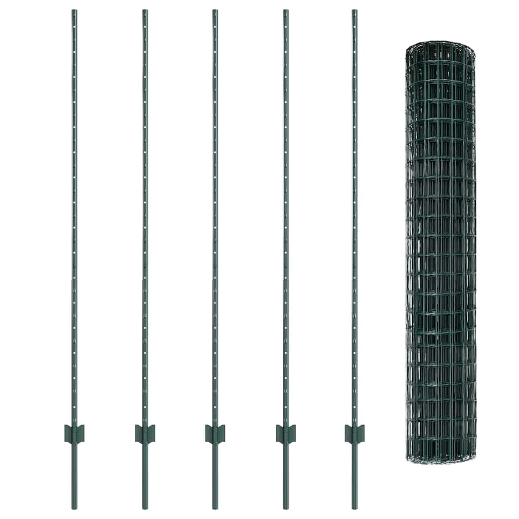 Zavarena žičana ograda 10 x 1,6 m (Š x V) Čelik premazan PVC-om