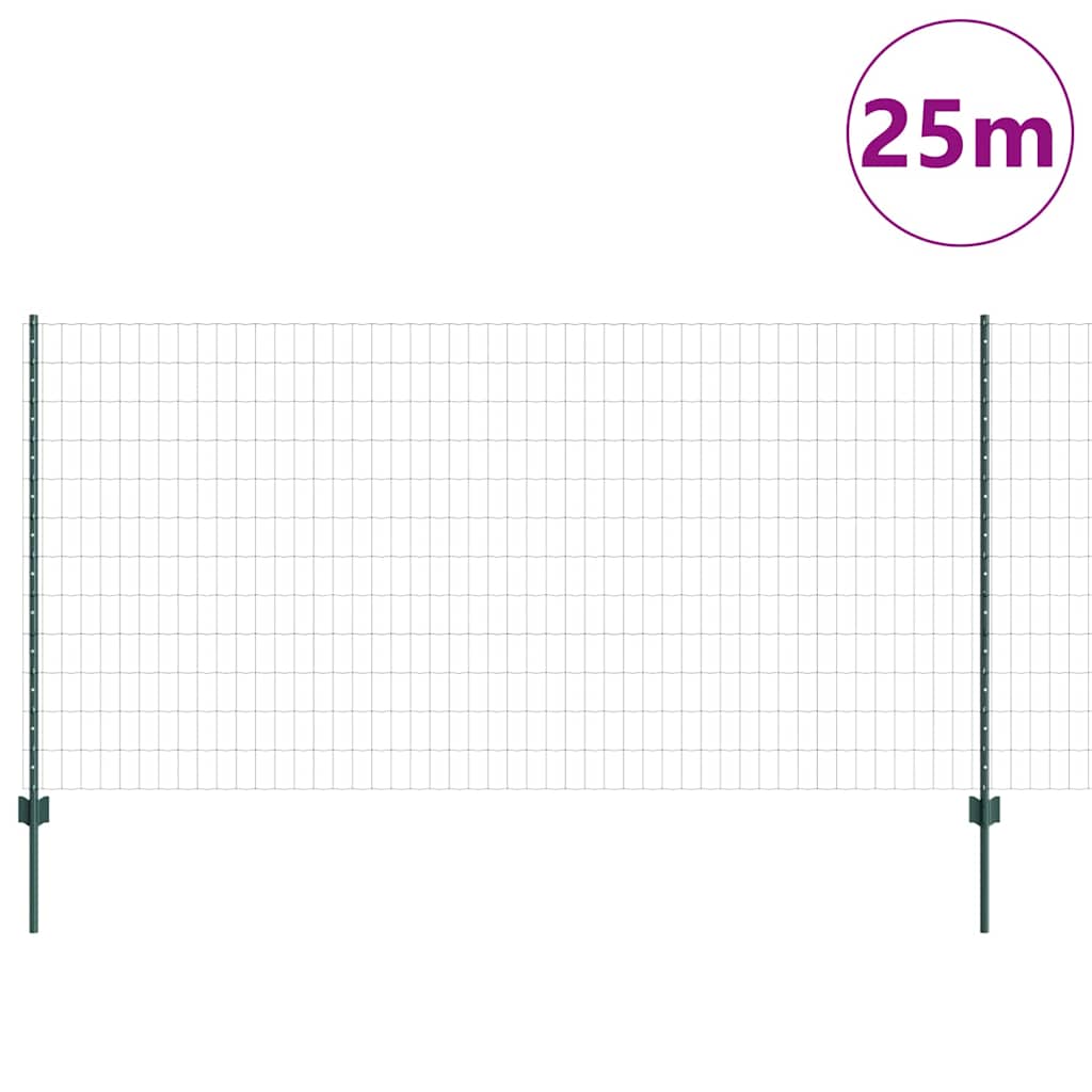 Zavarena žičana ograda 25 x 1,2 m (Š x V) Čelik premazan PVC-om