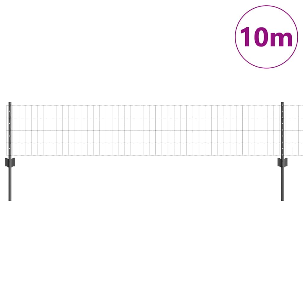 Zavarena žičana ograda 10 x 0,4 m (Š x V) Čelik premazan PVC-om