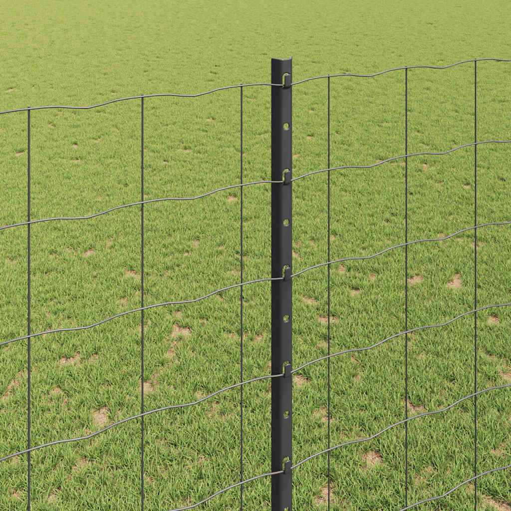 Zavarena žičana ograda 10 x 1,6 m (Š x V) Čelik premazan PVC-om