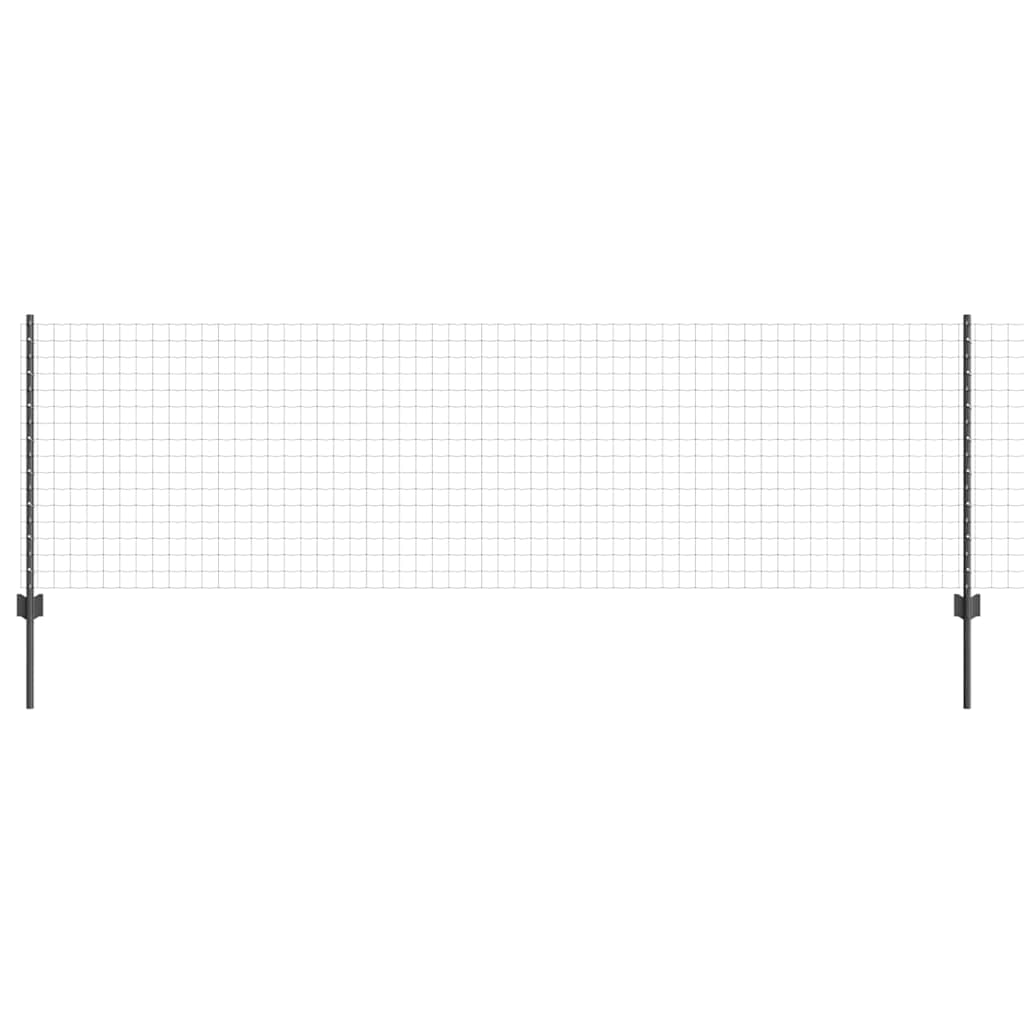 Zavarena žičana ograda 25 x 0,8 m (Š x V) Čelik premazan PVC-om