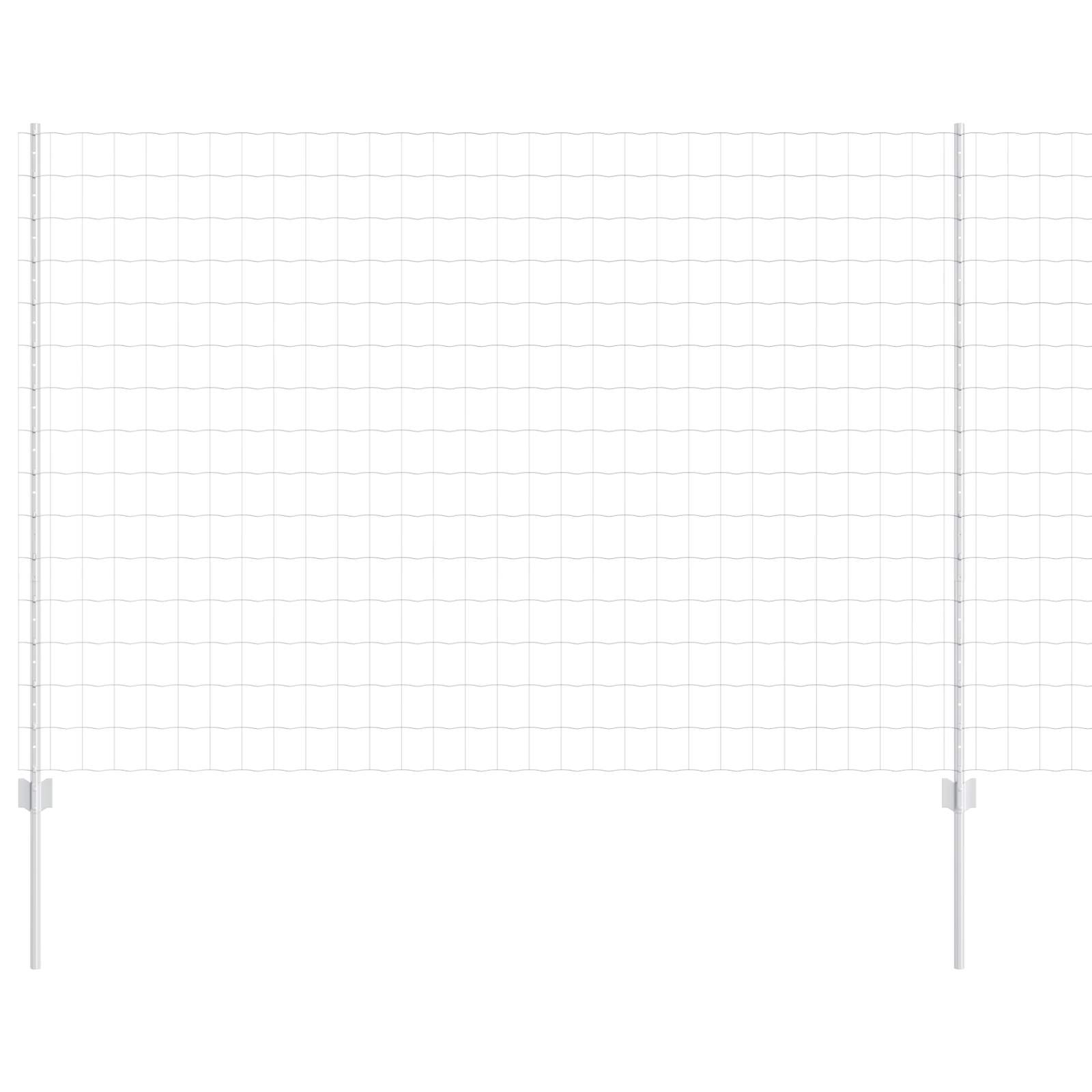 Zavarena žičana ograda 10 x 1,6 m (Š x V) Vruće pocinčani čelik