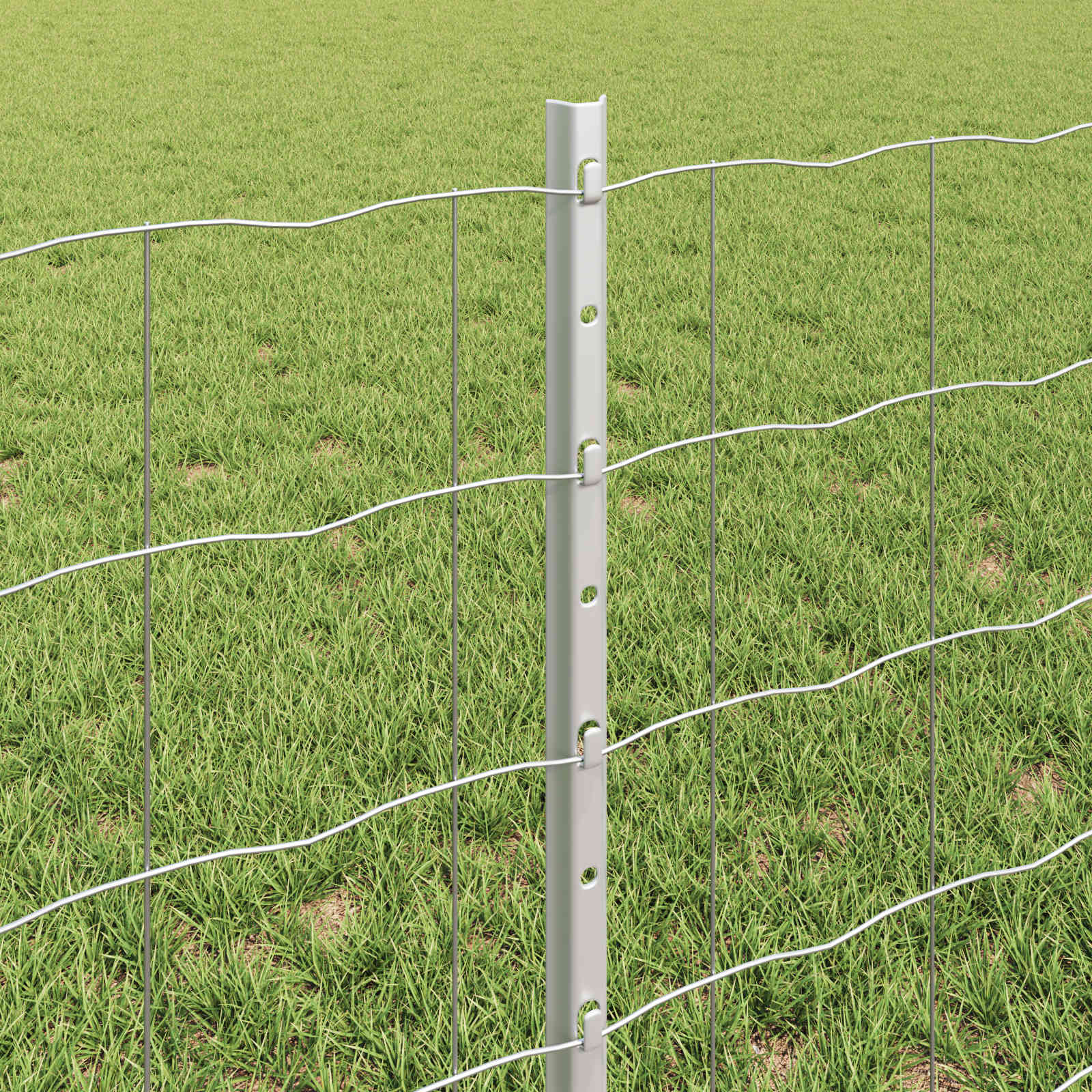 Zavarena žičana ograda 10 x 0,6 m (Š x V) Vruće pocinčani čelik