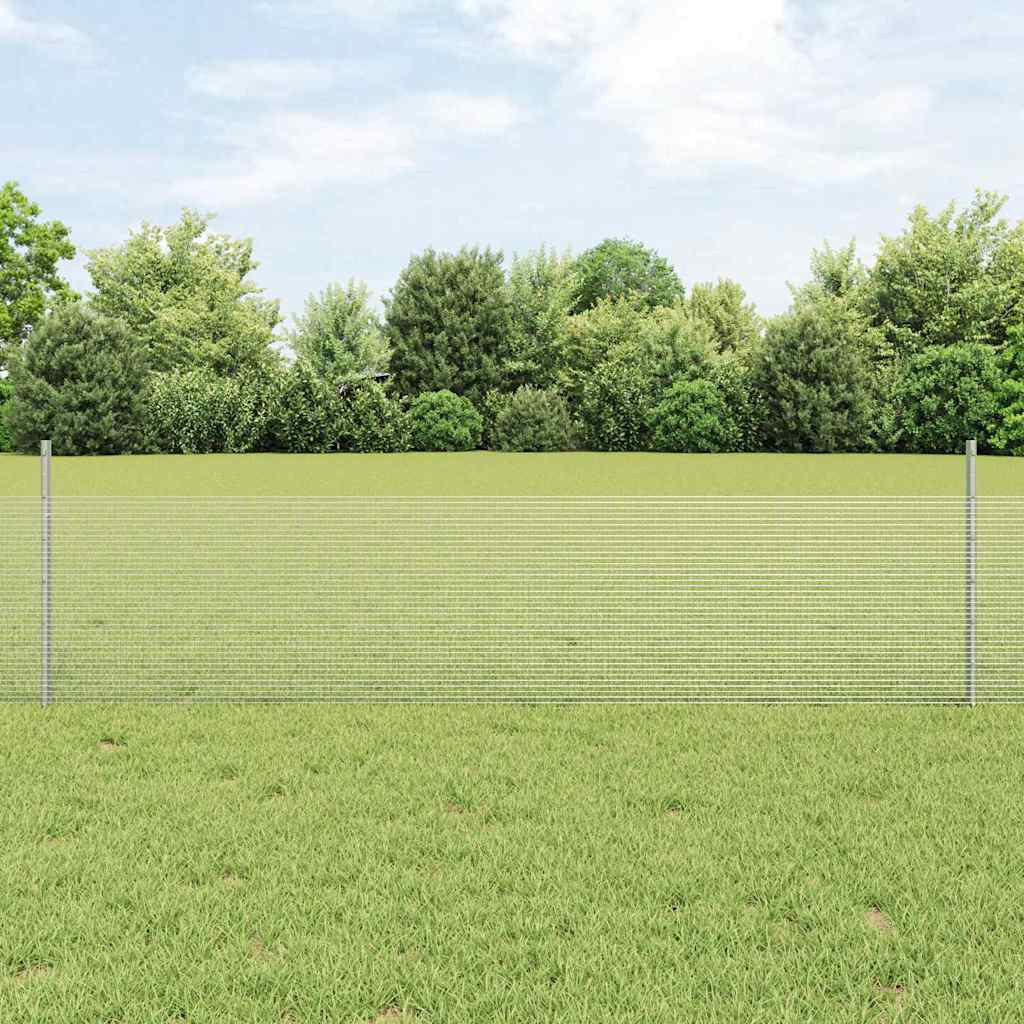 Zavarena žičana ograda s postom 25 x 0,5 m (Š x V)