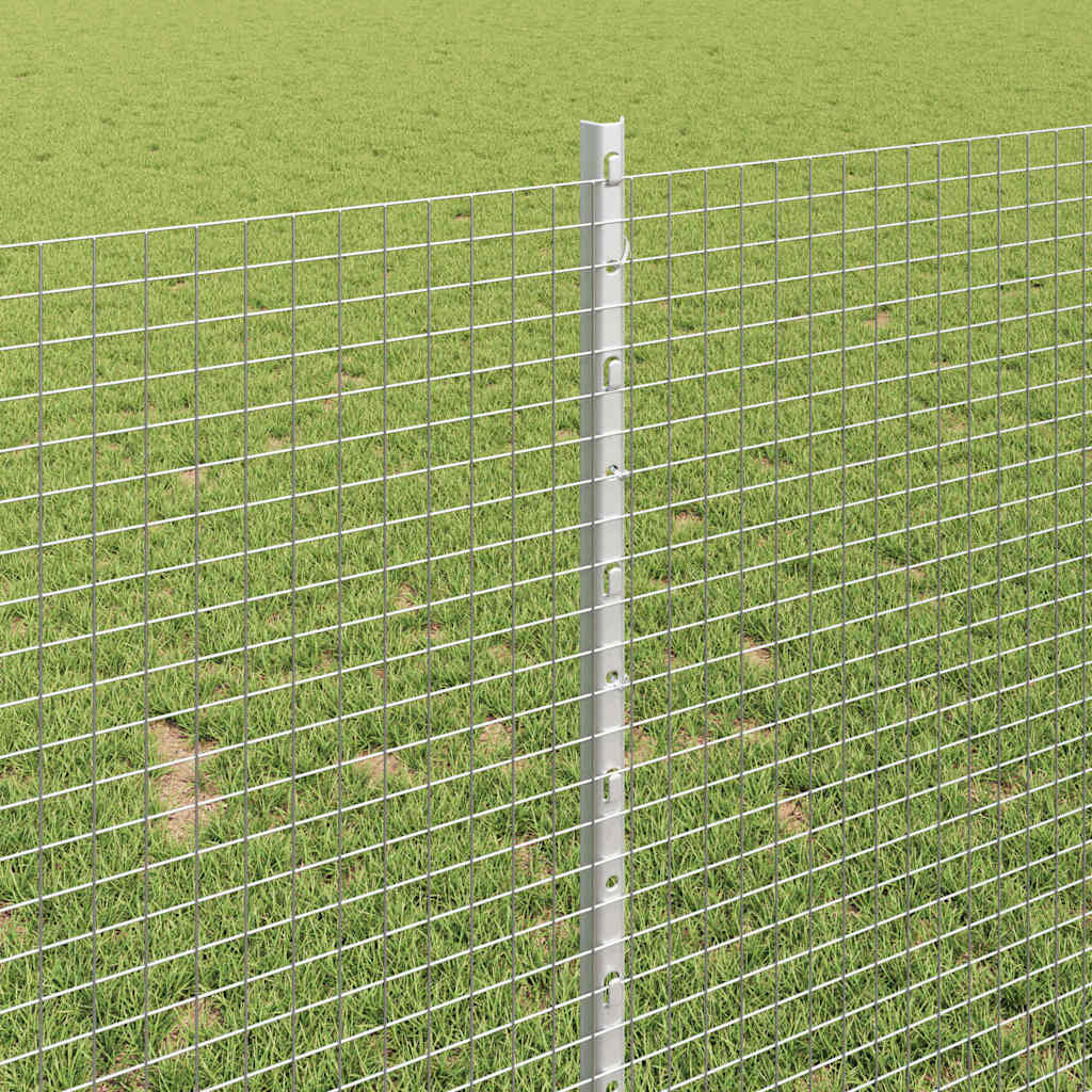 Zavarena žičana ograda s postom 50 x 1 m Vruće pocinčani čelik