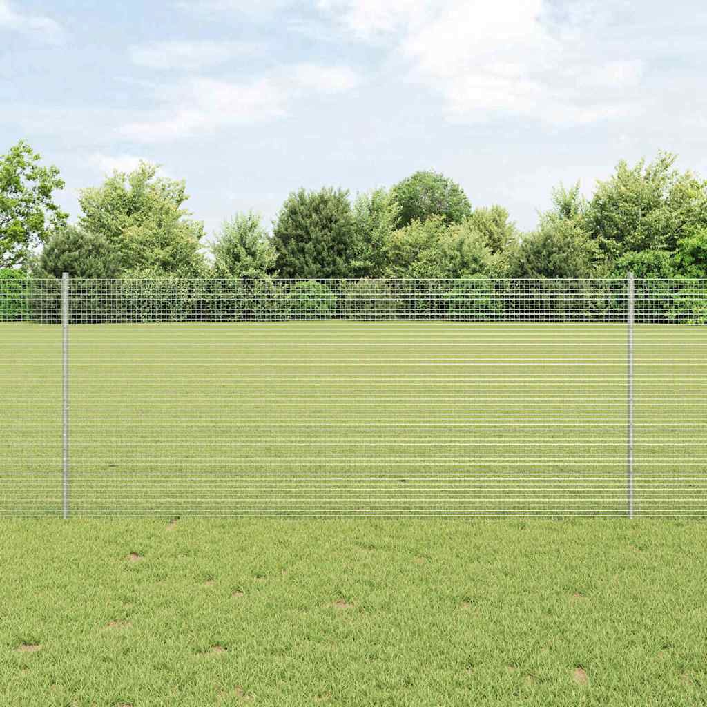 Zavarena žičana ograda s postom 50 x 1 m Vruće pocinčani čelik