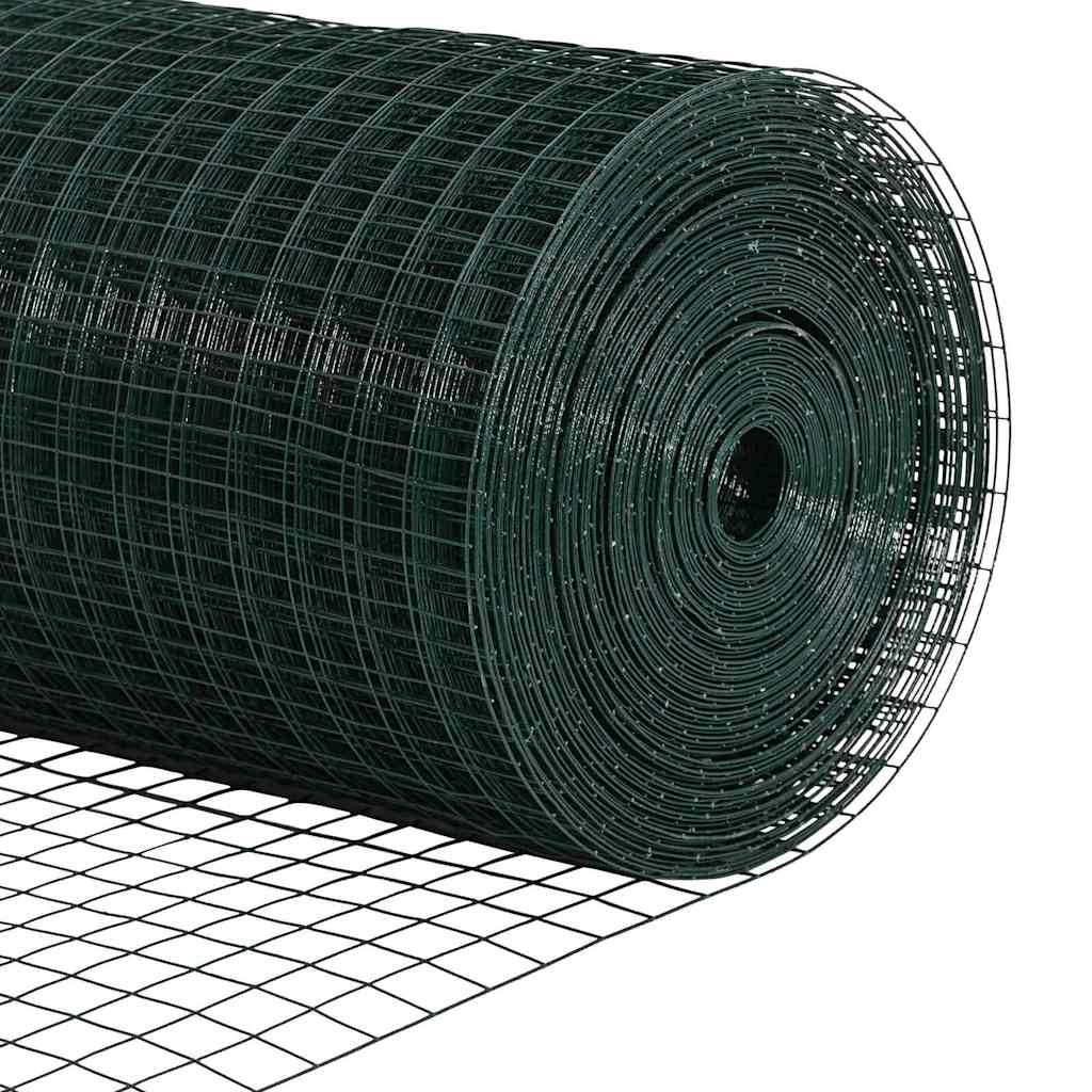 Zavarena žičana ograda s postom 10 x 0,6 m Zelena Mreža