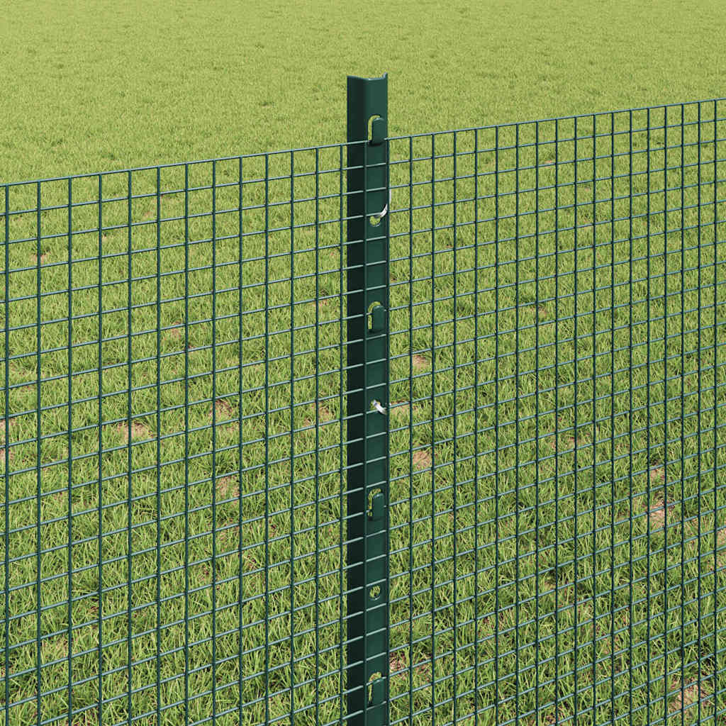Zavarena žičana ograda s postom 10 x 0,8 m Zelena Mreža