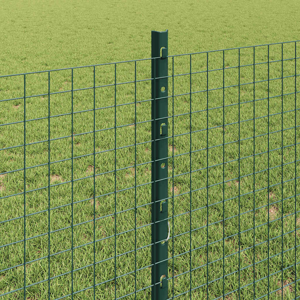 Zavarena žičana ograda s postom 10 x 0,8 m Zelena Mreža