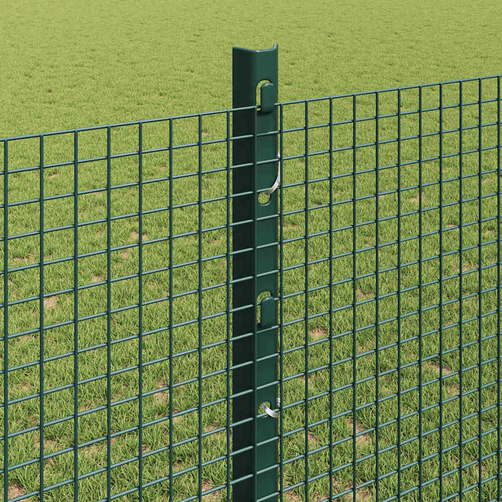 Zavarena žičana ograda s postom 10 x 1,2 m Zelena Mreža