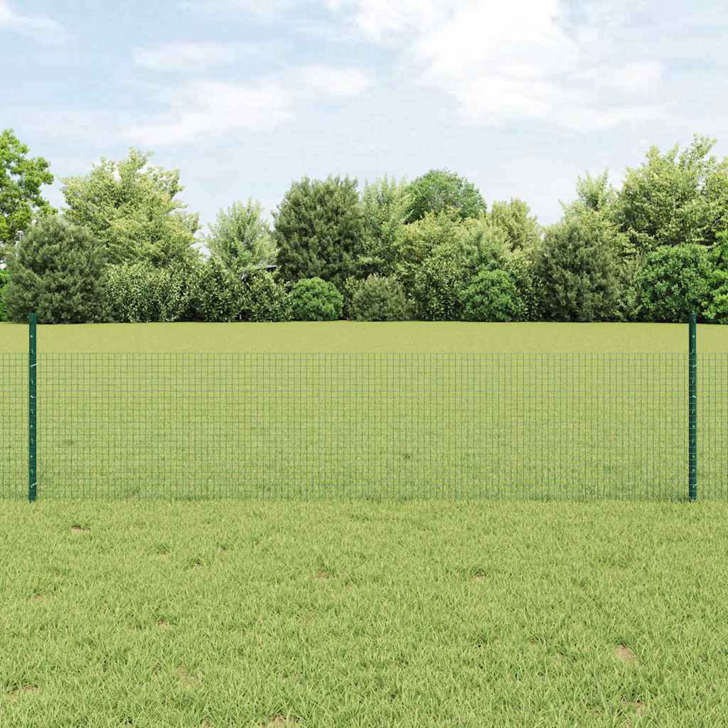 Zavarena žičana ograda s postom 25 x 0,5 m (Š x V)