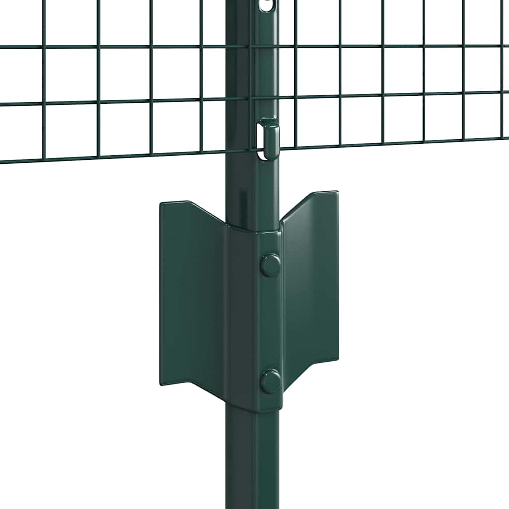 Zavarena žičana ograda s postom 25 x 0,5 m Zelena Mreža