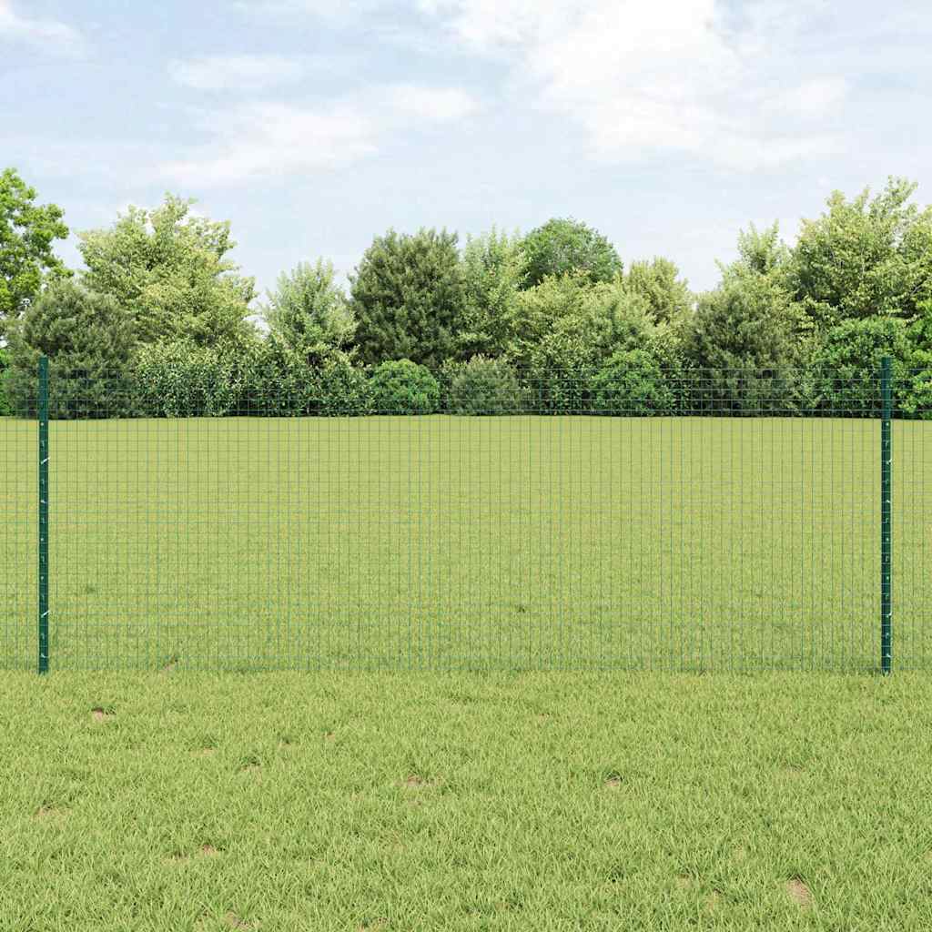 Zavarena žičana ograda s postom 25 x 0,8 m Zelena Mreža
